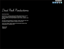 Tablet Screenshot of deadposhproductions.com